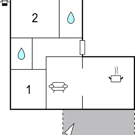 2 Bedroom In